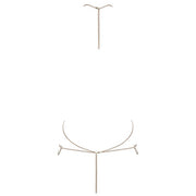Catena per il corpo accessorio erotico con strass Cottelli