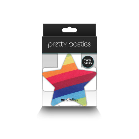 Copricapezzoli a forma di croce e stella Pasties Cross & Star 2 Pair