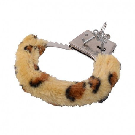MANETTE CON PELLICCIA SINTETICA BONDAGE CUFFS FETISH COSTRITTIVO