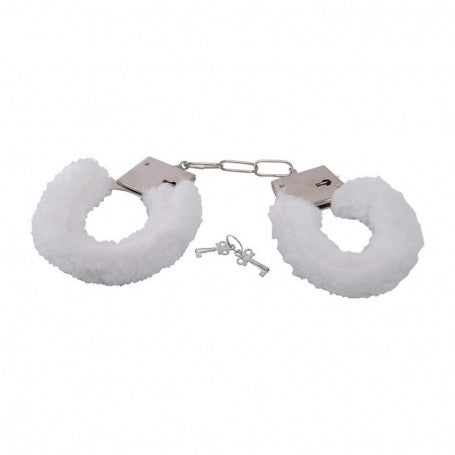 MANETTE CON PELLICCIA SINTETICA BONDAGE CUFFS FETISH COSTRITTIVO