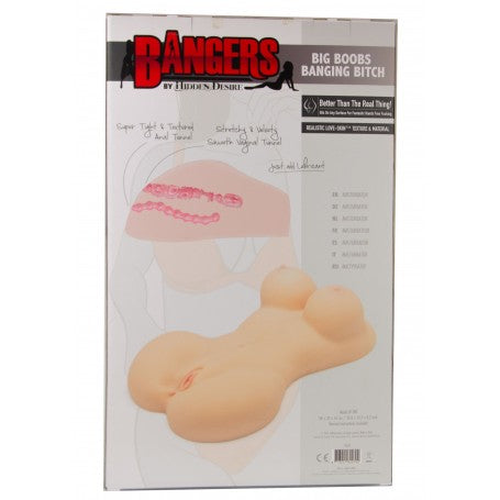 masturbatore stimolatore maschile ultra realistico Bangers seno vagina e ano massaggiatore pene uomo