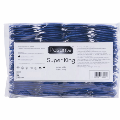 PRESERVATIVI PASANTE SUPER KING 144 PEZZI