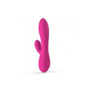 Vibratore rabbit doppio con stimolatore clitoride fallo dildo vibrante vaginale in silicone whale