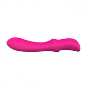 Vibratore vaginale stimolatore per donna in silicone fallo dildo vibrante convex pink